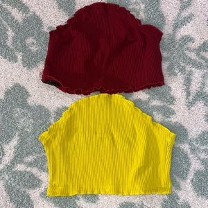 Red and Yellow Bandeau